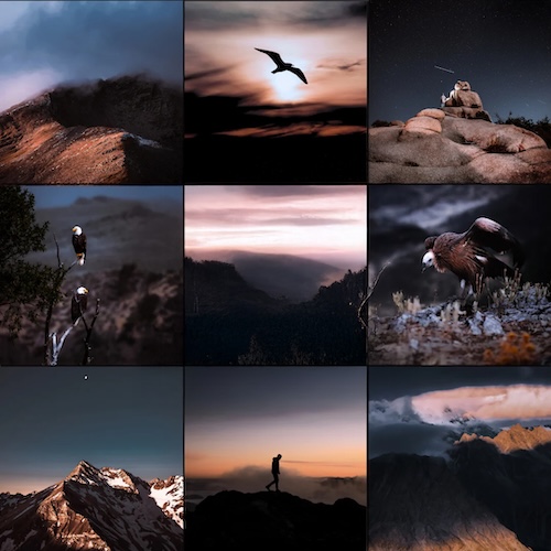 Voorbeeld van Lightroom Preset-Dark-Peaks