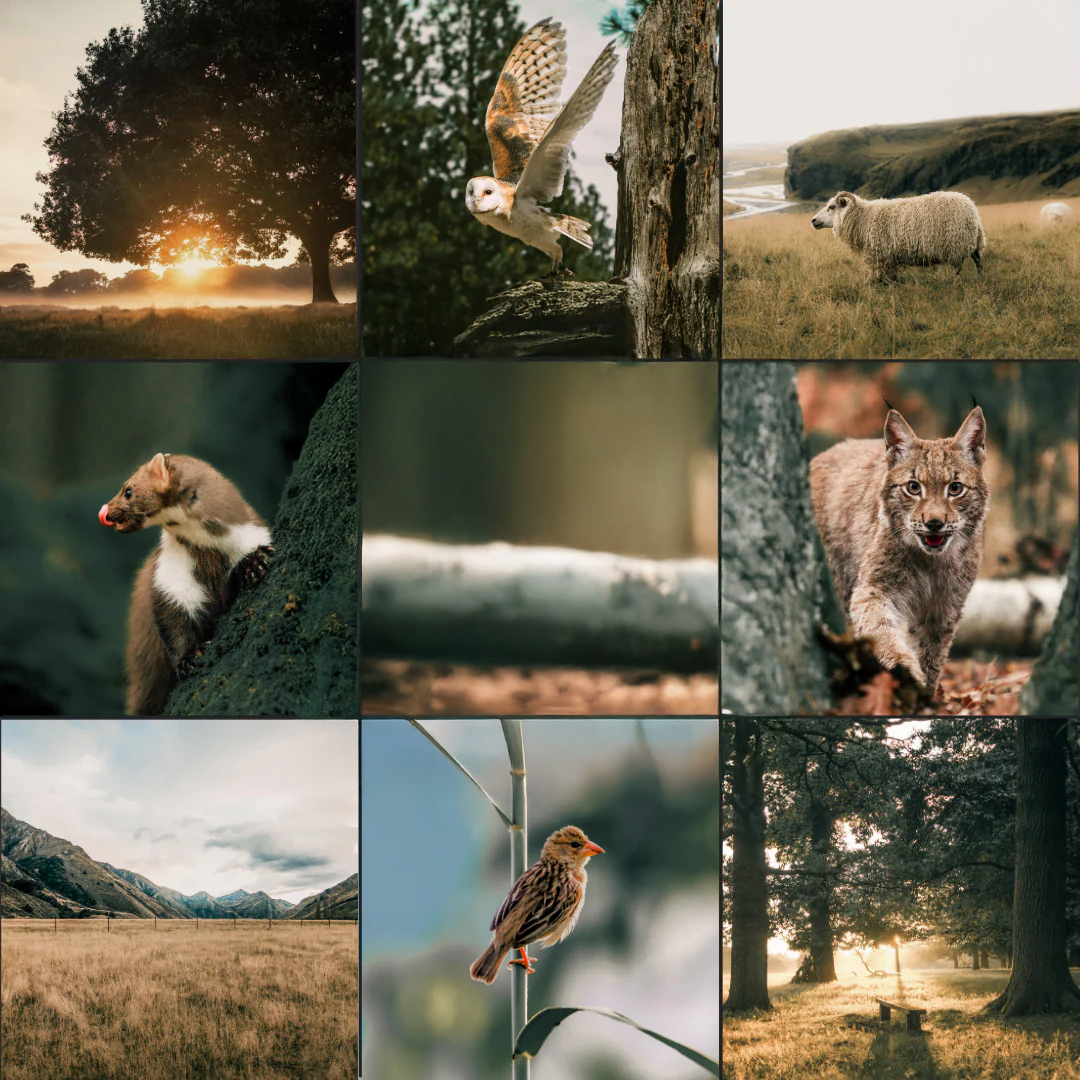 Voorbeeld van Lightroom Preset-Wild-Green